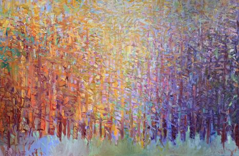 Canfin Gallery - Ira Barkoff - Abstract Landscape Painting Artist